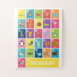 Animal Alphabet | Alphabet Kids Puzzle