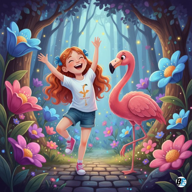 Animal Alphabet F für Flamingo Baby T-shirt (Von Creator hochgeladen)