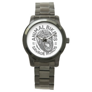Animal Bikers Armbanduhr