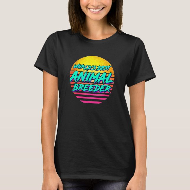 Animal Breeder Profession Meme  Animal Breeder T-Shirt (Vorderseite)