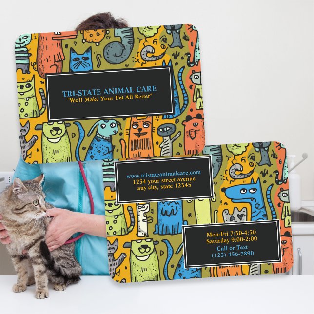 Animal Care / Veterinarian Visitenkarte (Von Creator hochgeladen)