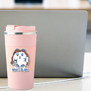 Animal Cartoon Tee Hamster Funny Modern Laptop Aufkleber