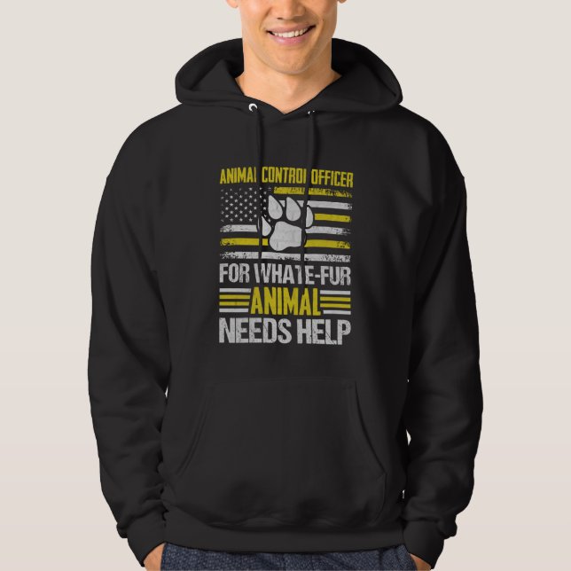 Animal Control Officer  Animal Catcher  7 Hoodie (Vorderseite)
