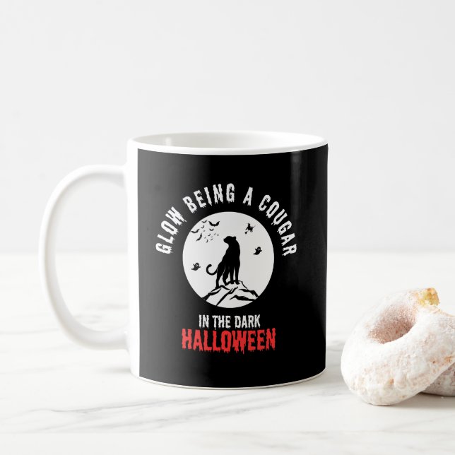 Animal cougar kaffeetasse (Mit Donut)