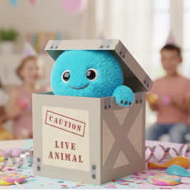 Animal Crate Zoo Jungle Safari Geburtstag Geschenkschachtel