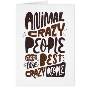 Animal Crazy People sind die Besten...