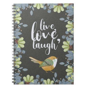 Animal Folk Art Notebook Notizblock