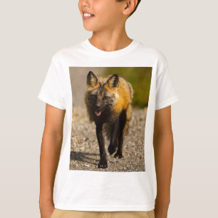 Animal Fox Forest Office Party Dusche Digitale Kun T-Shirt