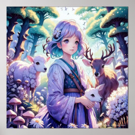 Animal Friends Poster