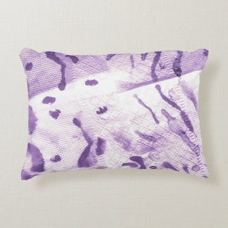 Animal Geometric Textured. Lavender Cross Lines. L Dekokissen
