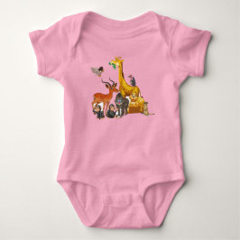 Animal Kingdom Baby Jersey Bodysuit Strampler