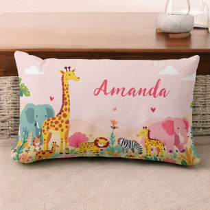 Animal Kingdom Comfort Pillow Lendenkissen