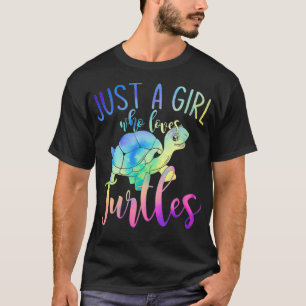 Animal Lover Girls Gift Just a Girl Who Liebe T-Shirt