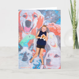 Animal Lover - Kids Art für CHOC Dankeskarte