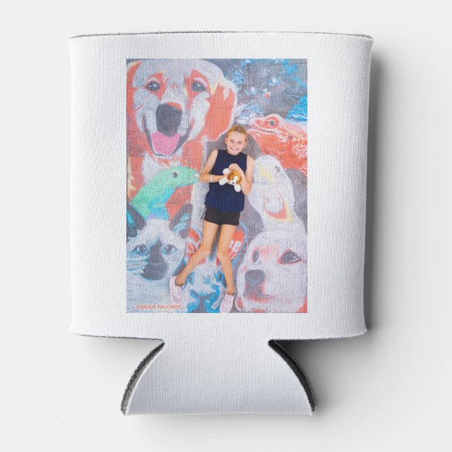 Animal Lover - Kids Art für CHOC Dosenkühler (Vorderseite)