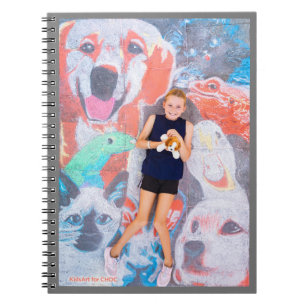 Animal Lover - Kids Art für CHOC Notizblock