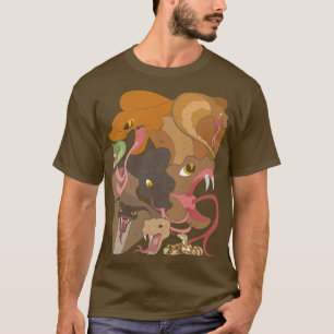 Animal Lover Snake Eigentümer Pet Reptile Schlange T-Shirt