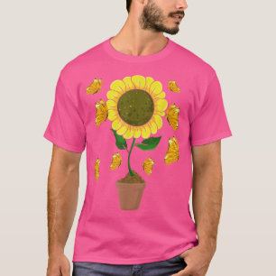 Animal Lover Sunshine Sunflower Insekt Entomologie T-Shirt