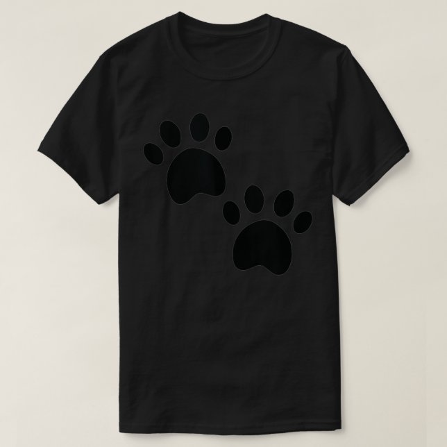 Animal Paw Prints T-Shirt (Design vorne)