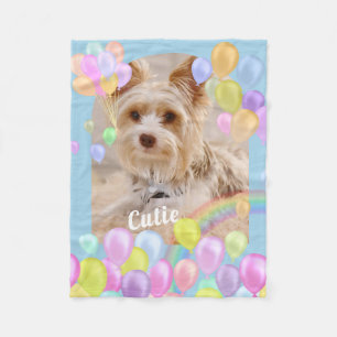 Animal Pet Balloon Fleecedecke
