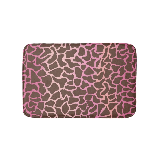 Animal Print Badematte (Vorderseite)