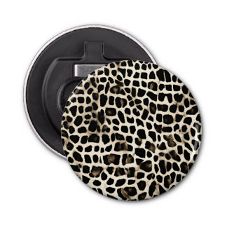 Animal Print - Button Flaschenöffner