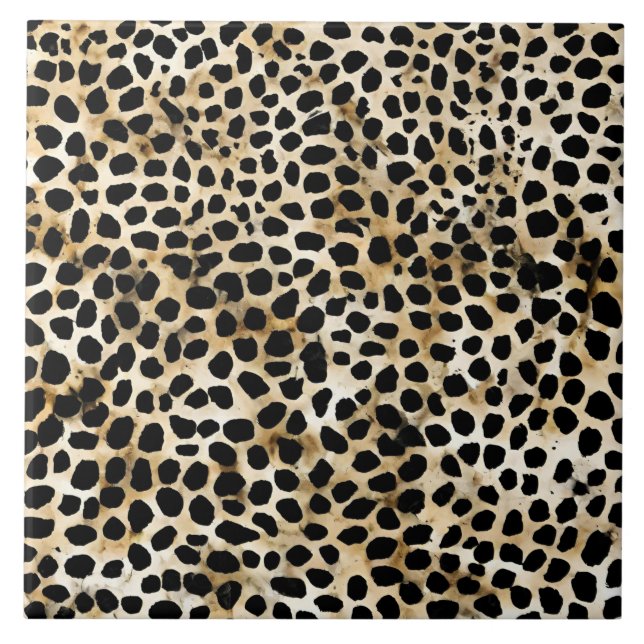 Animal Print - Ceramic Tile Fliese (Vorderseite)