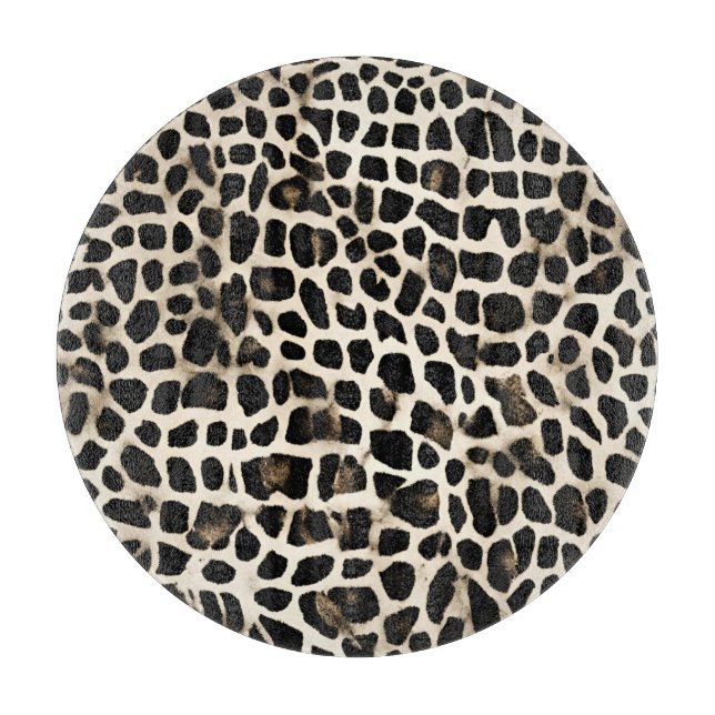 Animal Print - Cutting Board Schneidebrett (Vorderseite)