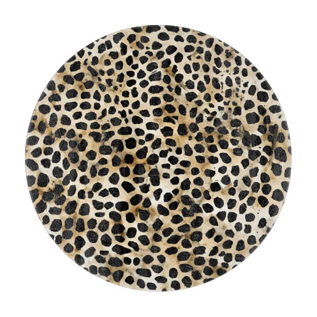 Animal Print - Cutting Board Schneidebrett (Vorderseite)