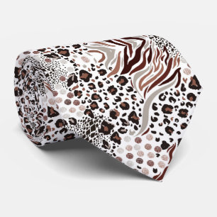 Animal Print  Krawatte