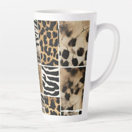 Animal Print - Latte Mug Milchtasse