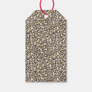 Animal Print Leopard Chic Klassischer Spaß Geschenkanhänger