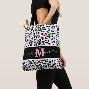 Animal Print Leopard Trendy Monogram