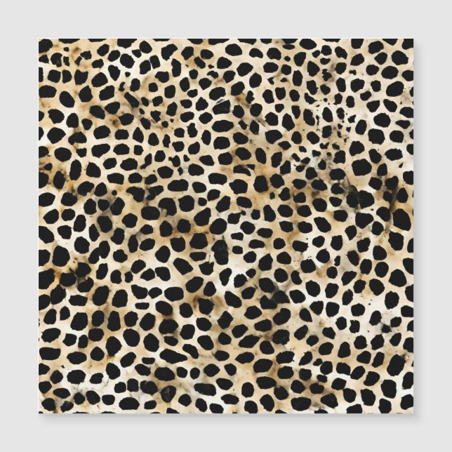 Animal Print - Magnetic Card Magnetkarte (Vorderseite)