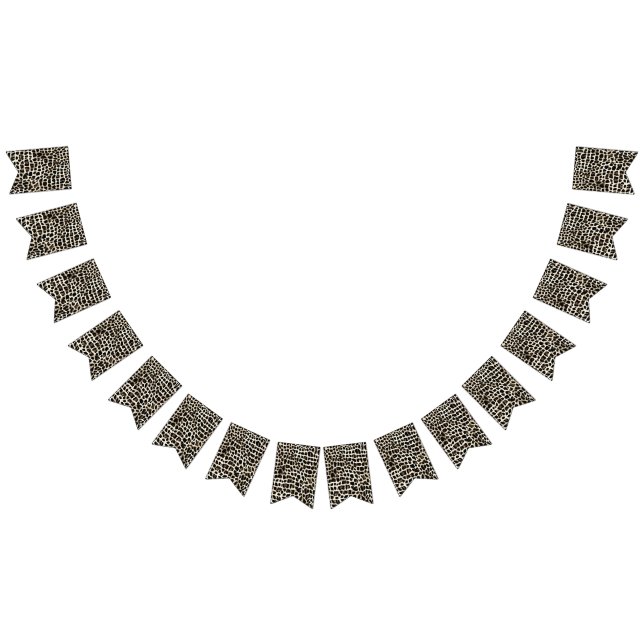 Animal Print - Party Bunting Banner (Alle)