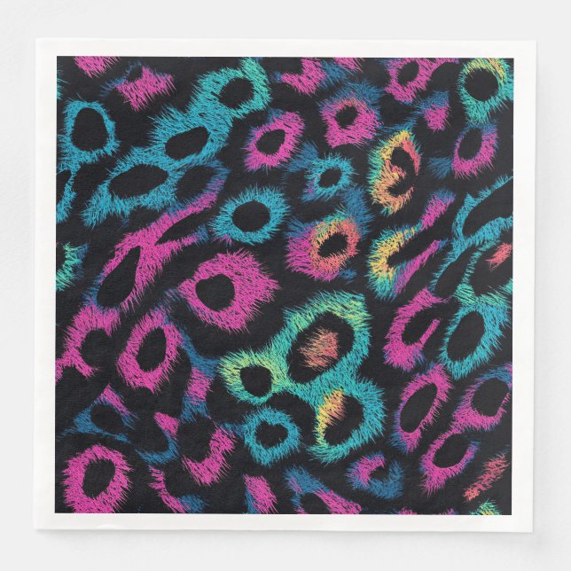 Animal Print  Serviette (Vorderseite)