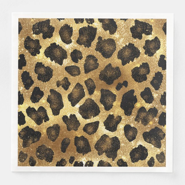 Animal Print  Serviette (Vorderseite)