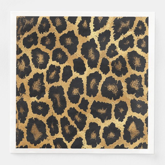 Animal Print  Serviette (Vorderseite)