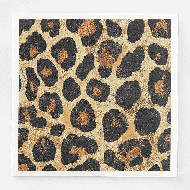 Animal Print  Serviette (Vorderseite)