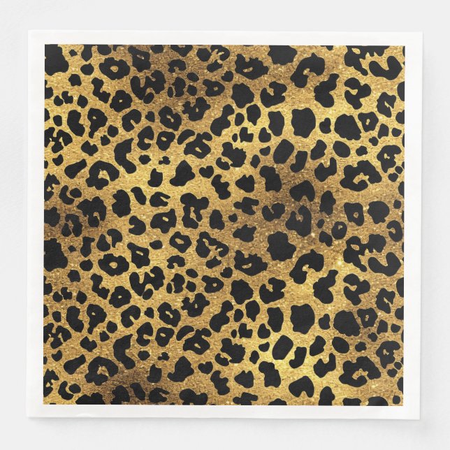 Animal Print  Serviette (Vorderseite)