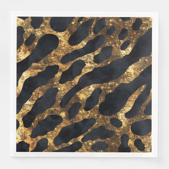 Animal Print  Serviette (Vorderseite)