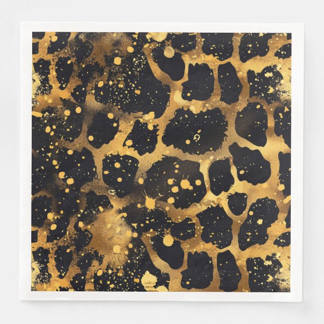 Animal Print  Serviette (Vorderseite)