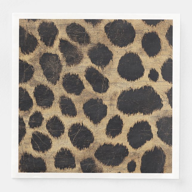 Animal Print  Serviette (Vorderseite)