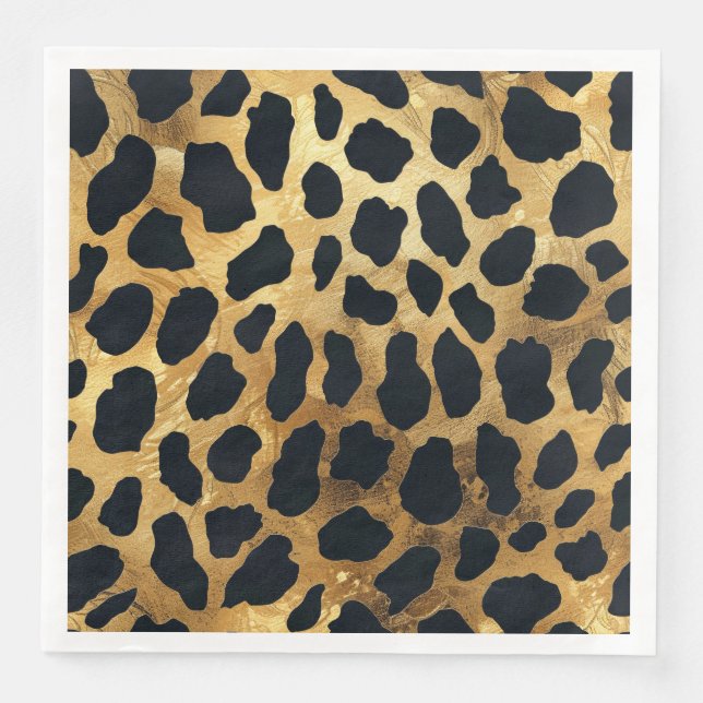 Animal Print  Serviette (Vorderseite)