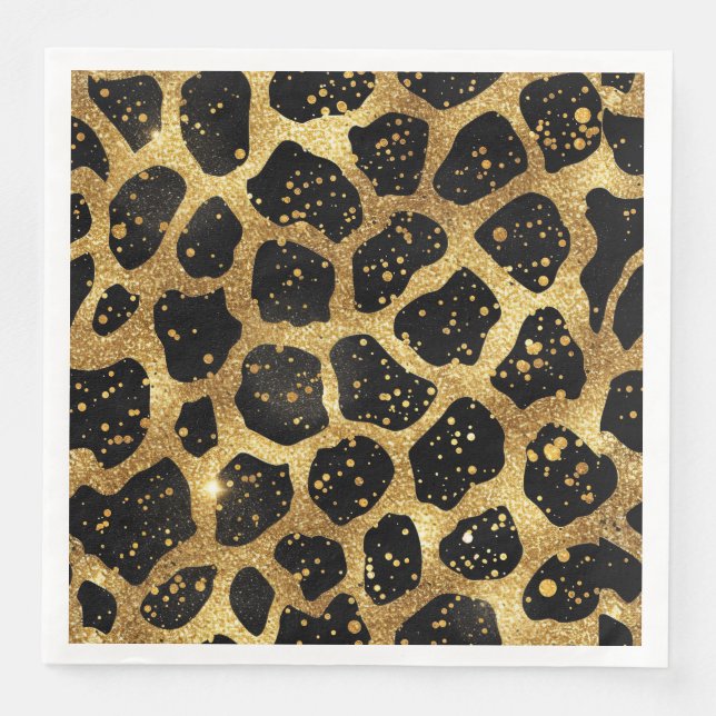 Animal Print  Serviette (Vorderseite)