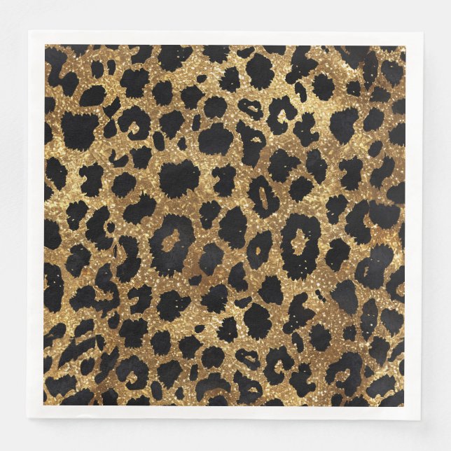 Animal Print  Serviette (Vorderseite)