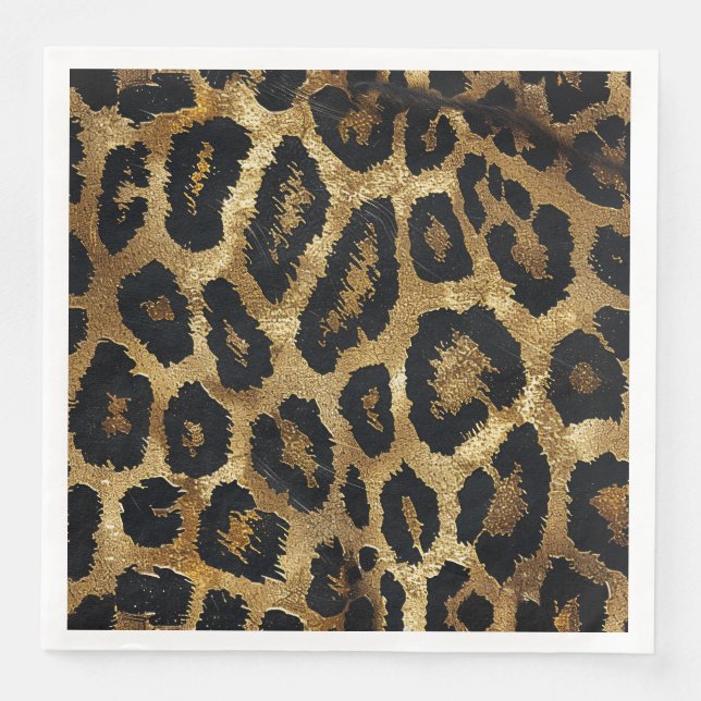 Animal Print  Serviette (Vorderseite)