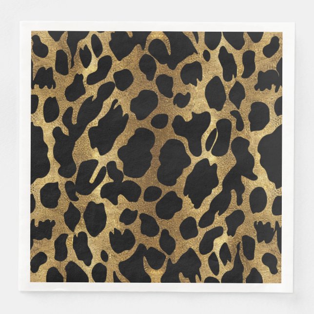 Animal Print  Serviette (Vorderseite)