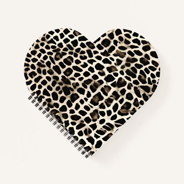 Animal Print - Spiral-Notebook Notizbuch (Vorderseite)