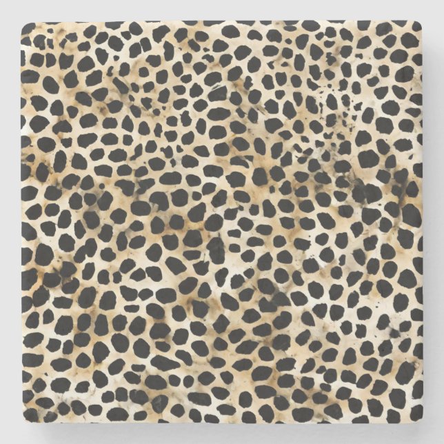 Animal Print - Stone Coasters  Steinuntersetzer (Vorderseite)